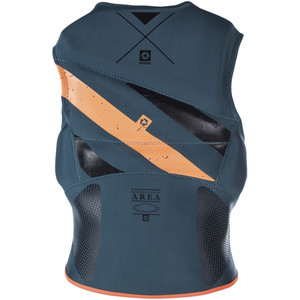 2019 Mystic Block Kite Impact Vest Front Zip TEAL 140295